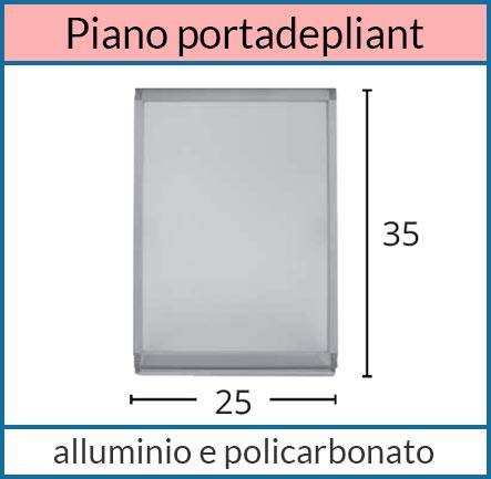 Piano Portadepliant Folder X