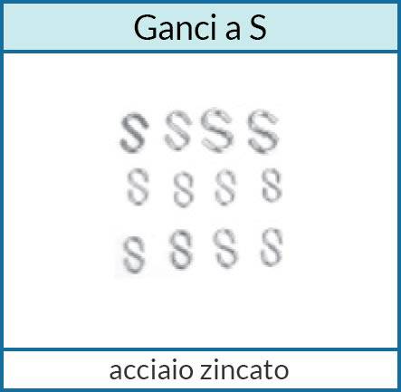 ganci griglia espositiva