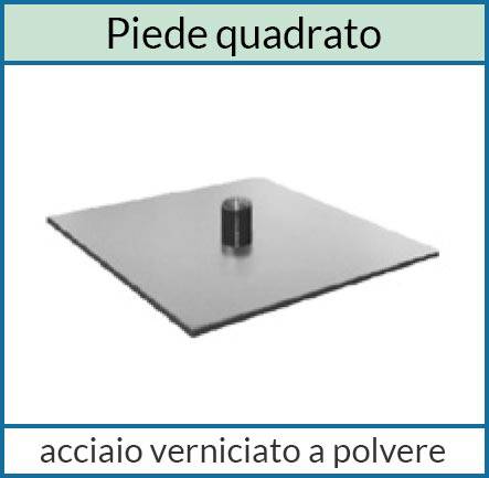 piede quadrato pannelli modulari