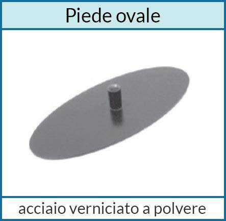 piede ovale griglia espositiva