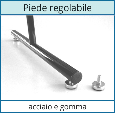 Piede regolabile